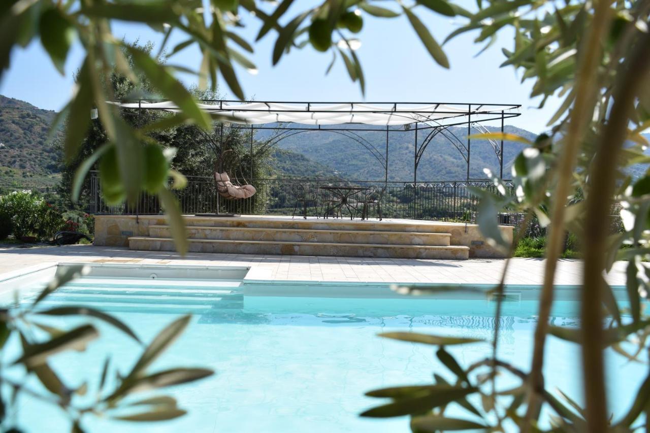 Taormina Villa Ibiscus Alcantara ガッジ エクステリア 写真