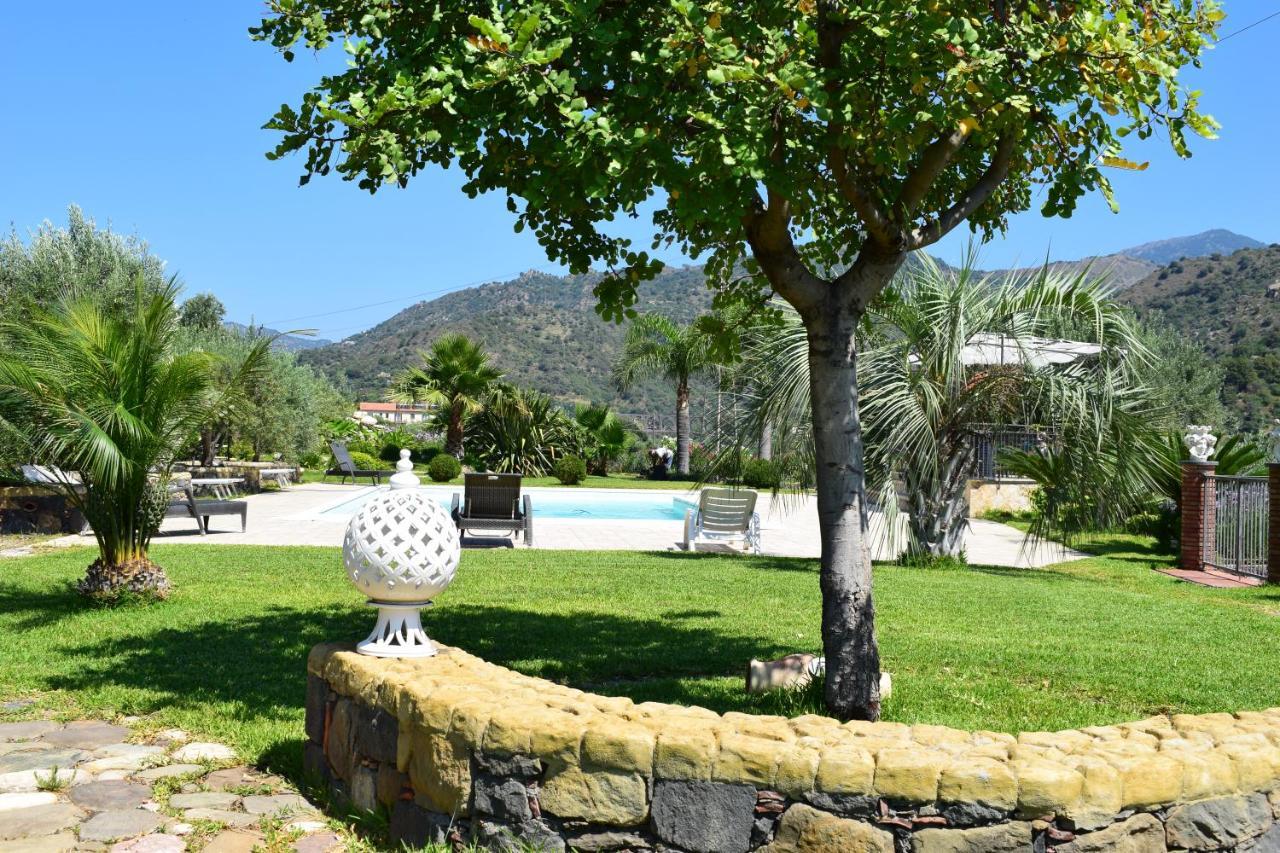 Taormina Villa Ibiscus Alcantara ガッジ エクステリア 写真