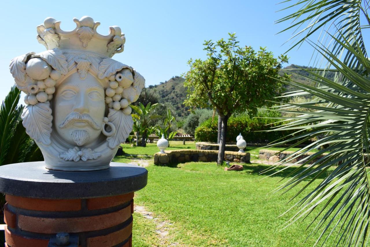 Taormina Villa Ibiscus Alcantara ガッジ エクステリア 写真